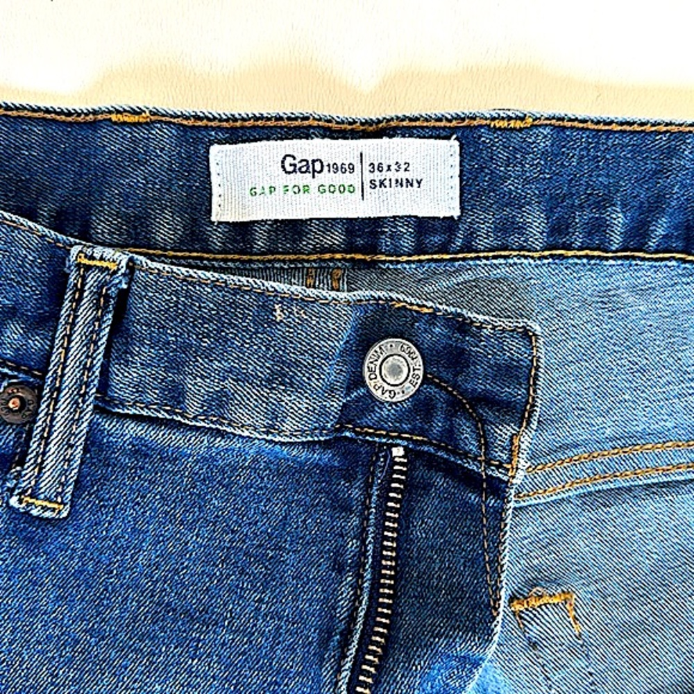 Men's Gap 1969 36x32 Skinny Jeans!